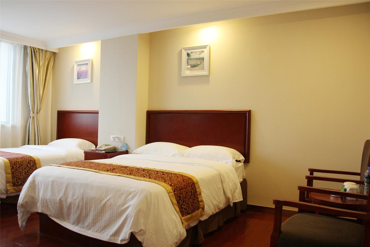 Greentree Inn Shandong Heze Mudan Road Bus Terminal Station Express Hotel Dış mekan fotoğraf